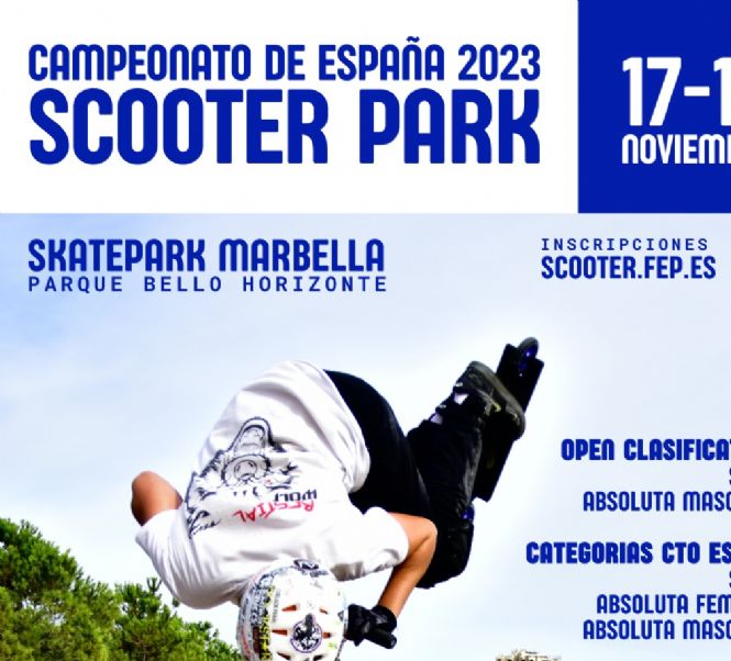 Marbella ser la sede del Campeonato de Espaa de Park 2023